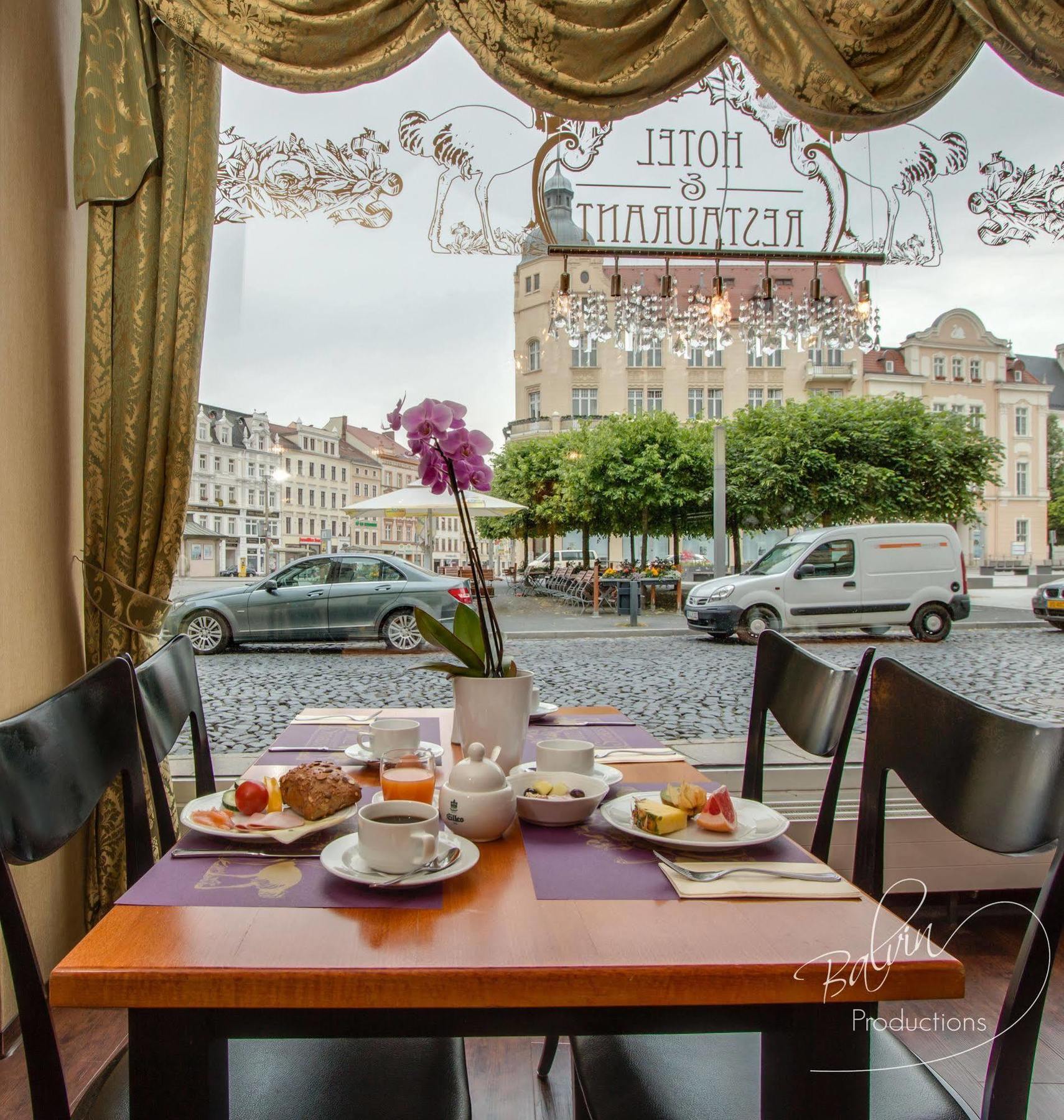 Akzent Hotel Am Goldenen Strauss Gorlitz Exterior photo