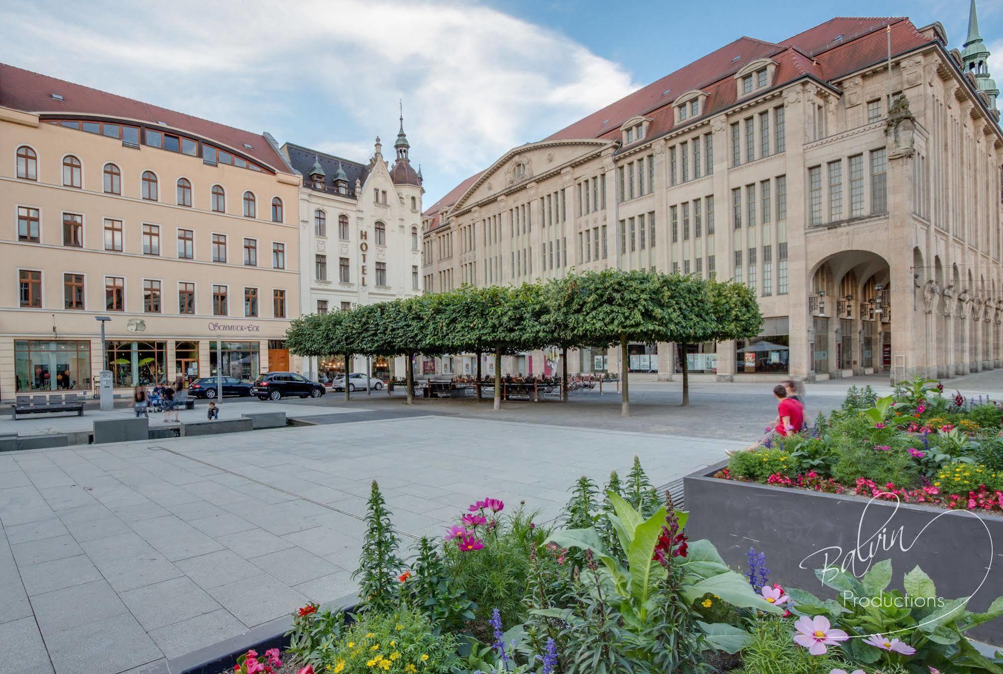 Akzent Hotel Am Goldenen Strauss Gorlitz Exterior photo